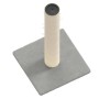 Poste rascador para gatos gris claro 22x22x45 cm de vidaXL, Mobiliario para gatos - Ref: Foro24-171676, Precio: 21,90 €, Desc...