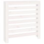 Cubierta de radiador madera maciza de pino blanco 79,5x19x84 cm de vidaXL, Accesorios para radiadores de calefacción - Ref: F...