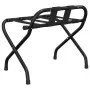 Soporte para maletas con respaldo negro 56x39x52 cm de vidaXL, Portaequipajes y soportes para maletas - Ref: Foro24-153075, P...