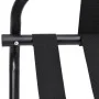Soporte para maletas con respaldo negro 56x39x52 cm de vidaXL, Portaequipajes y soportes para maletas - Ref: Foro24-153075, P...