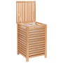 Cesto para la ropa madera maciza de nogal 45x45x65 cm de vidaXL, Cestas para ropa - Ref: Foro24-350353, Precio: 74,68 €, Desc...
