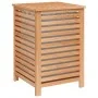 Cesto para la ropa madera maciza de nogal 45x45x65 cm de vidaXL, Cestas para ropa - Ref: Foro24-350353, Precio: 76,27 €, Desc...