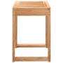 Taburete de baño madera maciza nogal 40x30x46 cm de vidaXL, Asientos y bancos para duchas - Ref: Foro24-350344, Precio: 39,89...