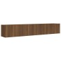 Set de muebles para TV 2 pzas madera contrachapada roble marrón de vidaXL, Muebles TV - Ref: Foro24-3120283, Precio: 102,02 €...