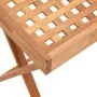 Mesa bandeja plegable madera maciza nogal 52x36x56,5 cm de vidaXL, Bandejas - Ref: Foro24-350349, Precio: 60,42 €, Descuento: %