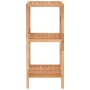 Estante de baño madera maciza nogal 35,5x35,5x79 cm de vidaXL, Librerías y estanterías - Ref: Foro24-350363, Precio: 57,09 €,...