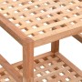 Estante de baño madera maciza nogal 35,5x35,5x79 cm de vidaXL, Librerías y estanterías - Ref: Foro24-350363, Precio: 57,09 €,...