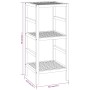 Estante de baño madera maciza nogal 35,5x35,5x79 cm de vidaXL, Librerías y estanterías - Ref: Foro24-350363, Precio: 57,09 €,...