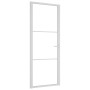 Puerta interior vidrio EGS y aluminio blanco 83x201,5 cm de vidaXL, Puertas para el hogar - Ref: Foro24-350569, Precio: 246,4...