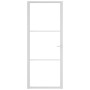 Puerta interior vidrio EGS y aluminio blanco 83x201,5 cm de vidaXL, Puertas para el hogar - Ref: Foro24-350569, Precio: 246,4...