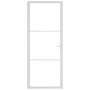 Puerta interior vidrio EGS y aluminio blanco 83x201,5 cm de vidaXL, Puertas para el hogar - Ref: Foro24-350569, Precio: 231,7...