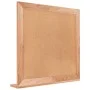 Espejo de pared madera maciza nogal 55x55 cm de vidaXL, Espejos - Ref: Foro24-350358, Precio: 47,26 €, Descuento: %