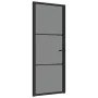 Innentür EGS-Glas und schwarzes Aluminium 83x201,5 cm von vidaXL, Türen für zu Hause - Ref: Foro24-350561, Preis: 354,70 €, R...