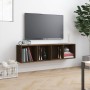 Estantería/mueble de TV madera roble marrón 143x30x36 cm de vidaXL, Estantes y estanterías - Ref: Foro24-815272, Precio: 72,1...