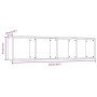 Estantería/mueble de TV madera roble marrón 143x30x36 cm de vidaXL, Estantes y estanterías - Ref: Foro24-815272, Precio: 72,1...