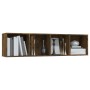 Estantería/mueble de TV madera roble ahumado 143x30x36 cm de vidaXL, Estantes y estanterías - Ref: Foro24-815270, Precio: 67,...