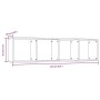 Estantería/mueble de TV madera roble ahumado 143x30x36 cm de vidaXL, Estantes y estanterías - Ref: Foro24-815270, Precio: 67,...