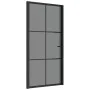 Innentür EGS-Glas und schwarzes Aluminium 102,5x201,5 cm von vidaXL, Türen für zu Hause - Ref: Foro24-350567, Preis: 266,13 €...