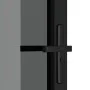 Innentür EGS-Glas und schwarzes Aluminium 102,5x201,5 cm von vidaXL, Türen für zu Hause - Ref: Foro24-350567, Preis: 266,13 €...