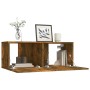 Mueble para TV madera de ingeniería roble ahumado 80x30x30 cm de vidaXL, Muebles TV - Ref: Foro24-815504, Precio: 35,42 €, De...