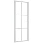 Puerta interior vidrio EGS y aluminio blanco 83x201,5 cm de vidaXL, Puertas para el hogar - Ref: Foro24-350573, Precio: 222,1...