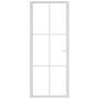 Puerta interior vidrio EGS y aluminio blanco 83x201,5 cm de vidaXL, Puertas para el hogar - Ref: Foro24-350573, Precio: 222,1...