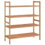 Zapateros madera maciza nogal 2 unidades 69x27x41 cm de vidaXL, Zapateros y organizadores de calzado - Ref: Foro24-350362, Pr...