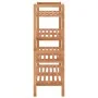 Zapateros madera maciza nogal 2 unidades 69x27x41 cm de vidaXL, Zapateros y organizadores de calzado - Ref: Foro24-350362, Pr...