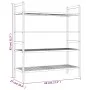 Zapateros madera maciza nogal 2 unidades 69x27x41 cm de vidaXL, Zapateros y organizadores de calzado - Ref: Foro24-350362, Pr...