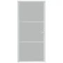 Innentür aus mattweißem Glas und Aluminium, 93 x 201,5 cm von vidaXL, Türen für zu Hause - Ref: Foro24-350578, Preis: 225,10 ...