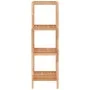 Estantería de baño madera maciza de nogal 35,5x35,5x112,5 cm de vidaXL, Librerías y estanterías - Ref: Foro24-350364, Precio:...