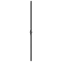 Puerta interior de vidrio y aluminio negro mate 102,5x201,5 cm de vidaXL, Puertas para el hogar - Ref: Foro24-350555, Precio:...
