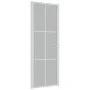 Innentür aus mattweißem Glas und Aluminium, 76 x 201,5 cm von vidaXL, Türen für zu Hause - Ref: Foro24-350580, Preis: 200,76 ...