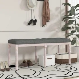 Dark gray fabric bench 110x40x49 cm by vidaXL, Banks - Ref: Foro24-344451, Price: 75,33 €, Discount: %