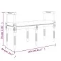 Banco de terciopelo rosa 110x40x70 cm de vidaXL, Bancos - Ref: Foro24-344427, Precio: 125,17 €, Descuento: %