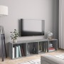 Estantería/mueble de TV madera gris Sonoma 143x30x36 cm de vidaXL, Estantes y estanterías - Ref: Foro24-815271, Precio: 67,53...