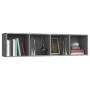 Estantería/mueble de TV madera gris Sonoma 143x30x36 cm de vidaXL, Estantes y estanterías - Ref: Foro24-815271, Precio: 67,53...