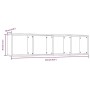 Estantería/mueble de TV madera gris Sonoma 143x30x36 cm de vidaXL, Estantes y estanterías - Ref: Foro24-815271, Precio: 67,53...