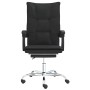 Silla de oficina reclinable cuero sintético negro de vidaXL, Sillas de oficina - Ref: Foro24-349753, Precio: 108,83 €, Descue...