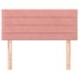 Cabecero de terciopelo rosa 80x5x78/88 cm de vidaXL, Cabeceros y pies de cama - Ref: Foro24-346115, Precio: 29,94 €, Descuent...