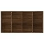 Estantería/Aparador contrachapada marrón roble 66x30x130 cm de vidaXL, Librerías y estanterías - Ref: Foro24-815251, Precio: ...
