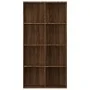 Estantería/Aparador contrachapada marrón roble 66x30x130 cm de vidaXL, Librerías y estanterías - Ref: Foro24-815251, Precio: ...