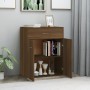 Aparador de madera contrachapada marrón roble 60x30x75 cm de vidaXL, Aparadores - Ref: Foro24-815377, Precio: 66,66 €, Descue...