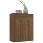 Aparador de madera contrachapada marrón roble 60x30x75 cm de vidaXL, Aparadores - Ref: Foro24-815377, Precio: 66,66 €, Descue...