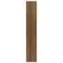 Estantería para CD 2 uds madera marrón roble 21x16x93,5 cm de vidaXL, Almacenamiento para CD y DVD - Ref: Foro24-815320, Prec...