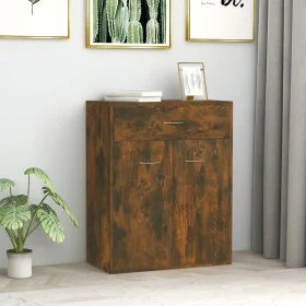 Sideboard aus geräuchertem Eichensperrholz, 60 x 30 x 75 cm von vidaXL, Sideboards - Ref: Foro24-815375, Preis: 52,13 €, Raba...