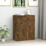 Aparador madera contrachapada color roble ahumado 60x30x75 cm de vidaXL, Aparadores - Ref: Foro24-815375, Precio: 53,40 €, De...