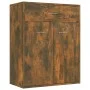 Smoked oak plywood sideboard 60x30x75 cm by vidaXL, Sideboards - Ref: Foro24-815375, Price: 52,13 €, Discount: %