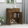 Smoked oak plywood sideboard 60x30x75 cm by vidaXL, Sideboards - Ref: Foro24-815375, Price: 52,13 €, Discount: %