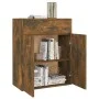 Smoked oak plywood sideboard 60x30x75 cm by vidaXL, Sideboards - Ref: Foro24-815375, Price: 52,13 €, Discount: %